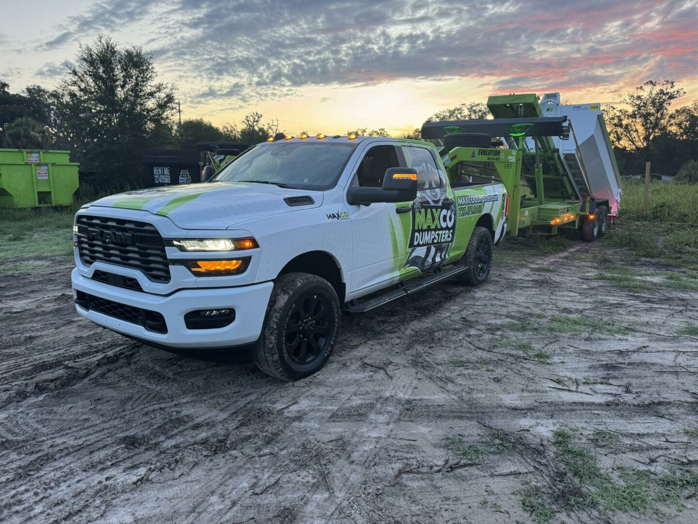 We pick up your dumpster